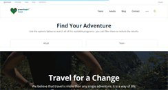 Desktop Screenshot of greenhearttravel.org